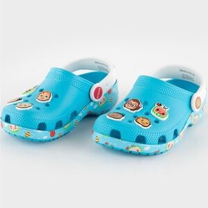 CROCS x Cocomelon Toddlers Classic Clogs Size 9 NWOB